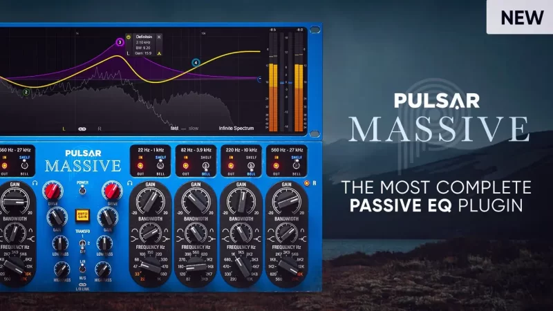 仿真EQ音频插件 Pulsar Audio Pulsar Massive v1.2.7 WIN-音浪网-音乐制作系统办公资源