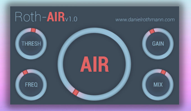 提高人声磁性空气感插件 Rothmann Roth-AIR 1.0 For WIN/MAC-音浪网-音乐制作系统办公资源