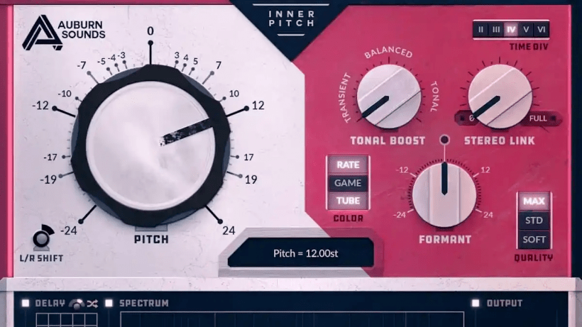 有趣的变调插件 Auburn Sounds Inner Pitch 1.0.0 WIN-音浪网-音乐制作系统办公资源
