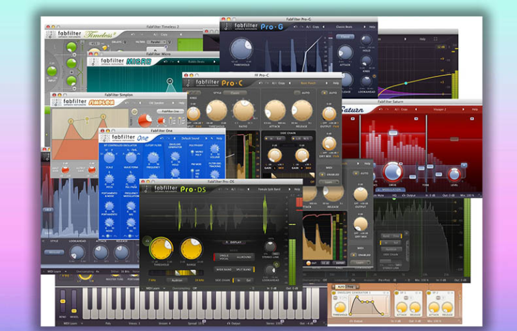 FabFilter Total Bundle v2023.11.03 WIN&MAC-琴洛音频资源网