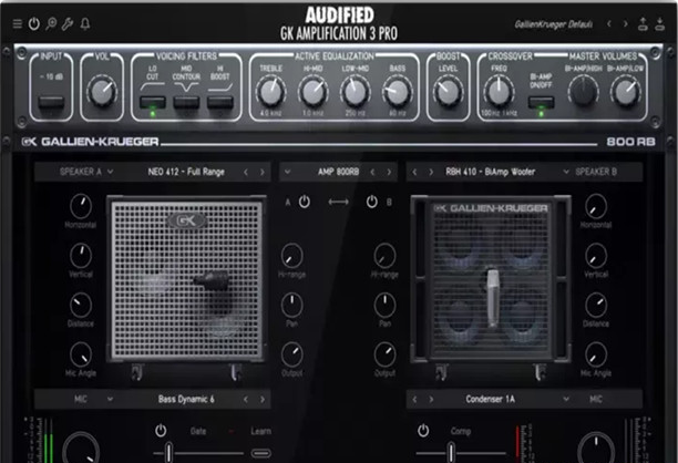 Audified - GK Amplification 3 Pro v.3.1.2 (TeamCubeadooby)-琴洛音频资源网