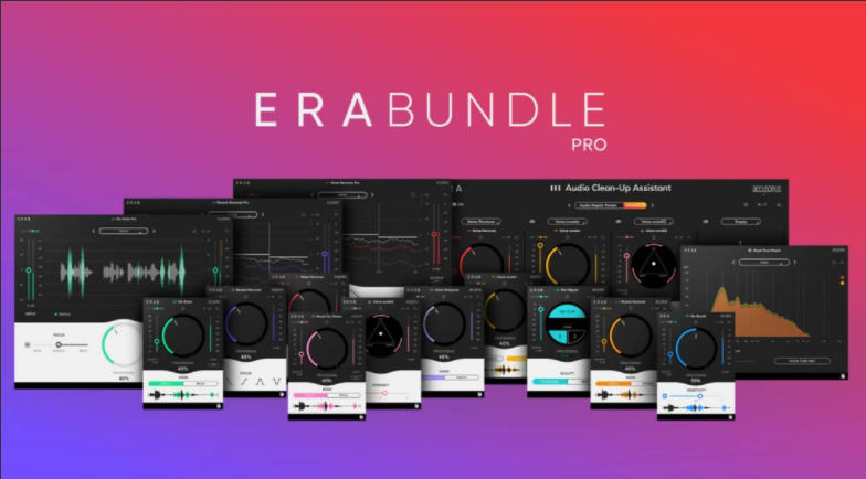 音频修复效果器accusonus ERA Bundle Pro WIN-音浪网-音乐制作系统办公资源