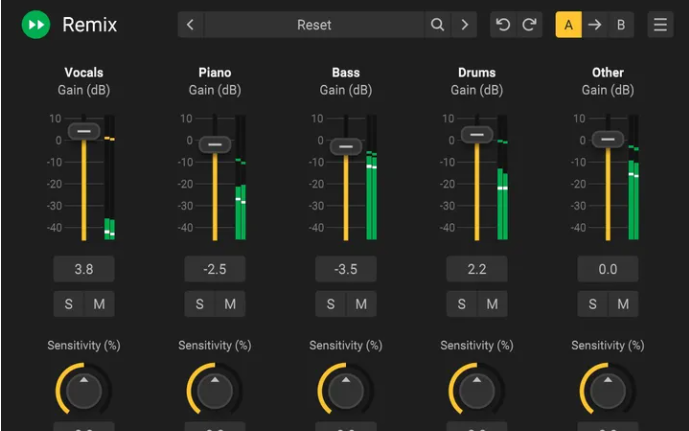 人声乐器分离插件 Acon Digital Remix v1.0.5 R2R-WIN-音浪网-音乐制作系统办公资源