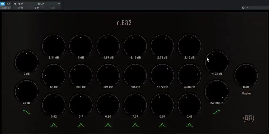 模拟相位均衡器 Kush Audio Q 632 v1.0.0-R2R WIN-音浪网-音乐制作系统办公资源