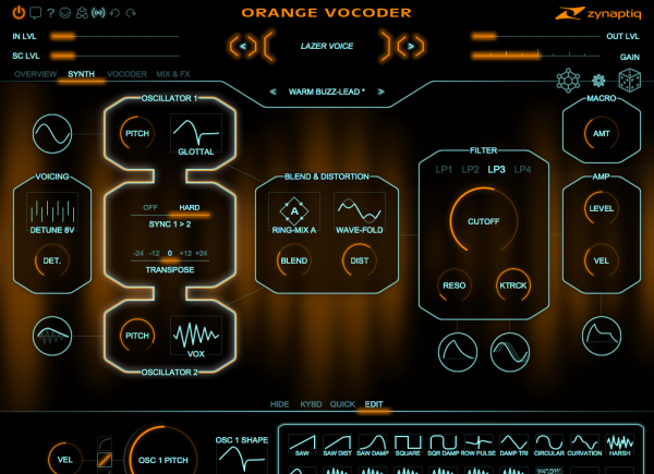 人声合成效果器 Zynaptiq ORANGE VOCODER IV v4.0.3 R2R-Win-音浪网-音乐制作系统办公资源