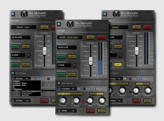 自动混音系统 Ayaic Mix Monolith v0.5.1 WIN-音浪网-音乐制作系统办公资源