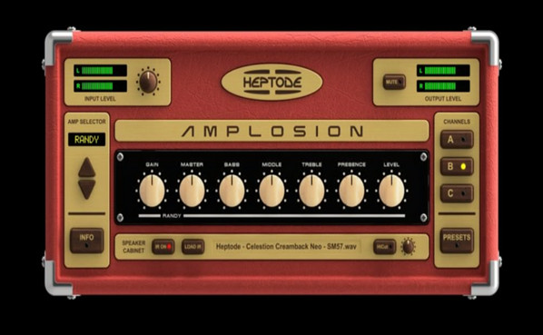 吉他放大器插件 Heptode Amplosion v1.1.1 WiN-音浪网-音乐制作系统办公资源