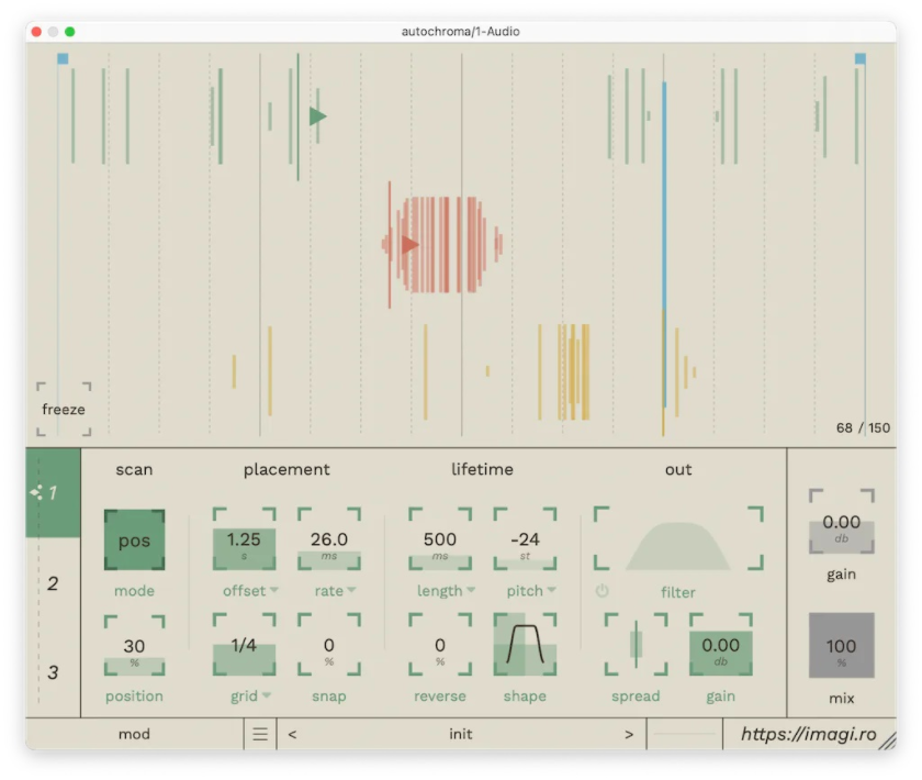 颗粒音频处理 – Imagiro Autochroma v1.0.1 WIN-音浪网-音乐制作系统办公资源