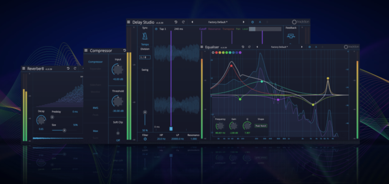 现代DSP效果包 – Tracktion Software DAW Essentials Collection v1.0.44 Win Mac-音浪网-音乐制作系统办公资源