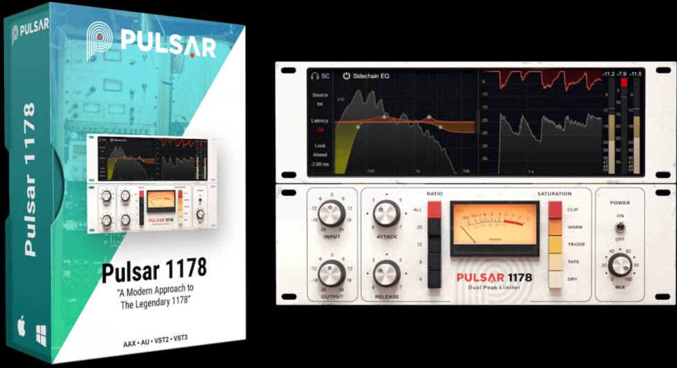 场效应管压缩效果器-Pulsar Audio Pulsar 1178 v1.2.4 R2R-Win-音浪网-音乐制作系统办公资源