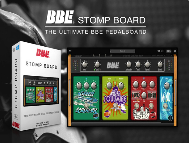 BBE Sound Stomp Board v1.5.0 R2R 吉他踏板放大器插件 WiN-音浪网-音乐制作系统办公资源