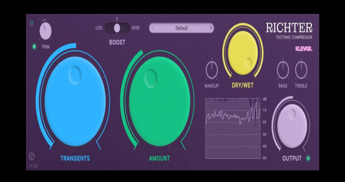 平行压缩器 Klevgrand Richter v1.0.0 WiN-音浪网-音乐制作系统办公资源