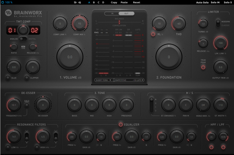 一体式母带处理插件 Plugin Alliance bx_masterdesk Pro v1.0.0 WiN-R2R-音浪网-音乐制作系统办公资源