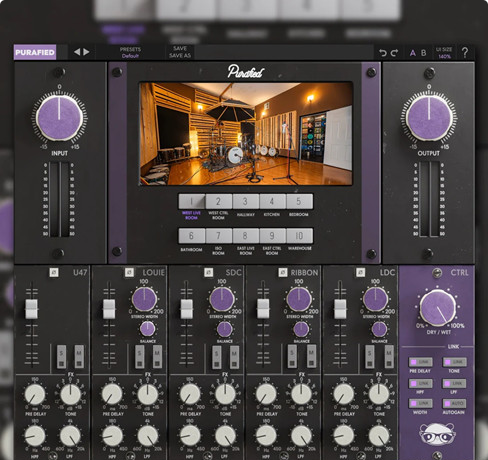Purafied Panda Rooms v1.0.0 熊猫工作室超级混响 WiN MAC-音浪网-音乐制作系统办公资源
