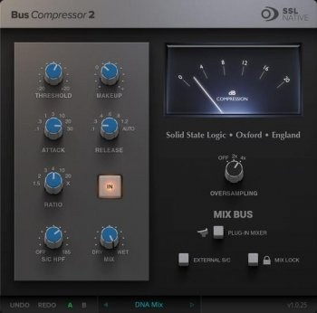 模拟压缩器 – Solid State Logic SSL Native Bus Compressor 2 v1.0.55 WiN-音浪网-音乐制作系统办公资源