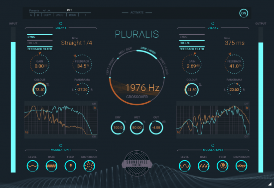 延迟插件 – Soundevice Digital Pluralis v1.2 WIN-音浪网-音乐制作系统办公资源