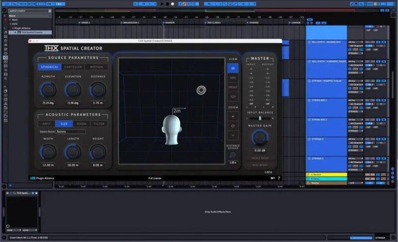 空间创建器插件 Plugin Alliance THX Spatial Creator v1.0.0 Keygen-R2R WIN-音浪网-音乐制作系统办公资源