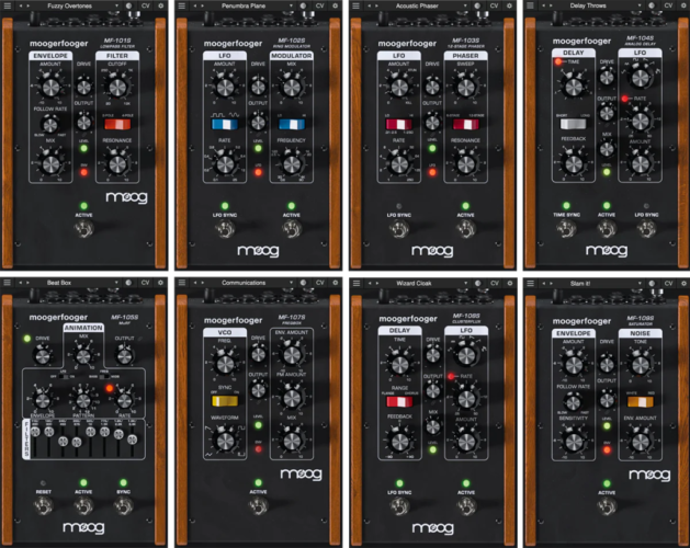 传奇效果器套装 Moog Music Moogerfooger Effects Plugin Bundle v1.2.0 WIN-音浪网-音乐制作系统办公资源