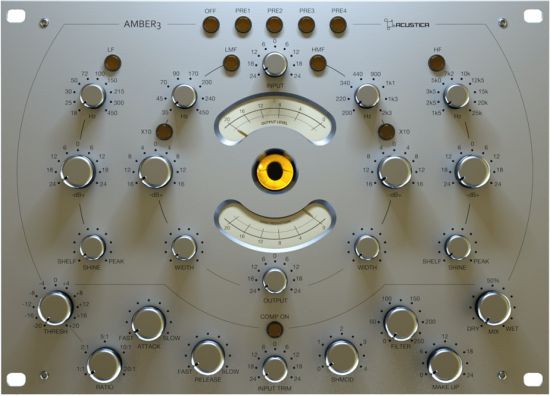 均衡器和前置放大器 Acustica Audio Amber 3 v2023 macOS-音浪网-音乐制作系统办公资源