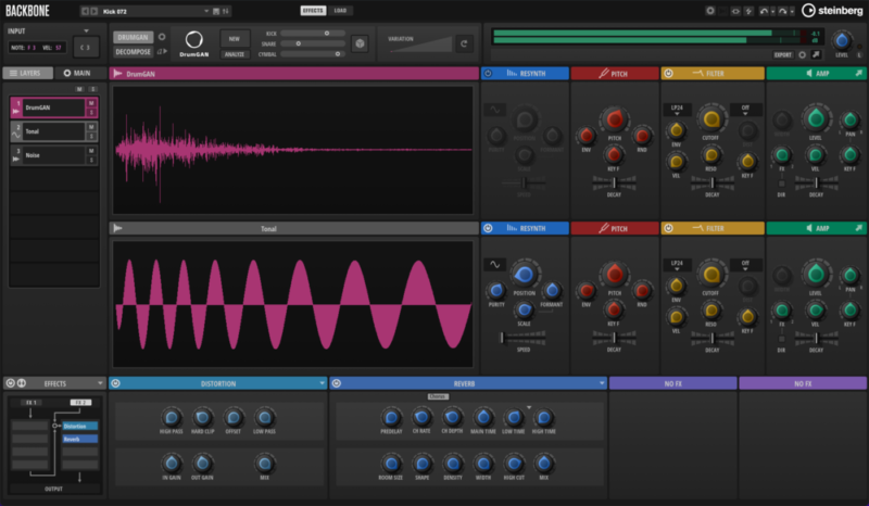 现代鼓点音色 Steinberg Backbone v1.5 WIN & macOS(含Content)-音浪网-音乐制作系统办公资源