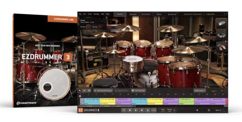 Toontrack EZdrummer v3.0.5 CE macOS-音浪网-音乐制作系统办公资源