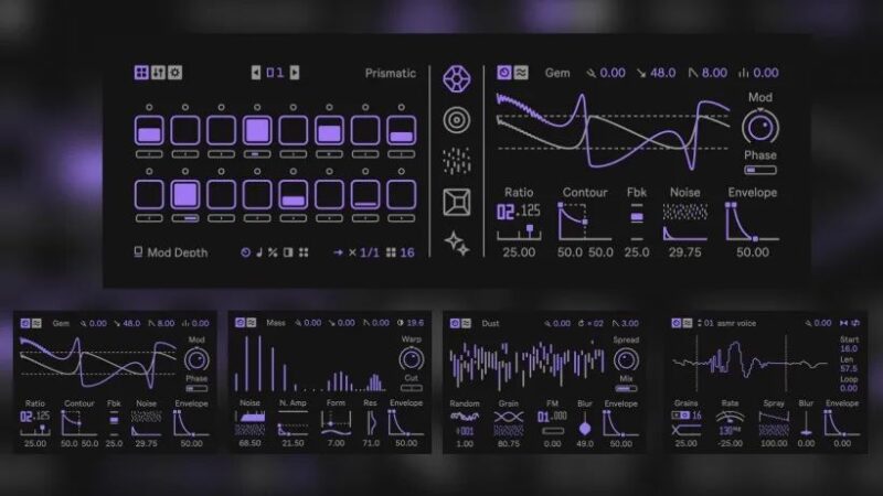 Max for Live系列-Opal by Fors (多模式节奏乐器!)-音浪网-音乐制作系统办公资源