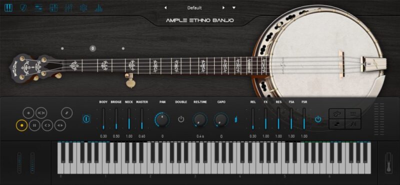 班卓琴音源 Ample Sound Ample Banjo Dering Sierra v1.5.0 WIN/MAC（音色库免安装版）-音浪网-音乐制作系统办公资源
