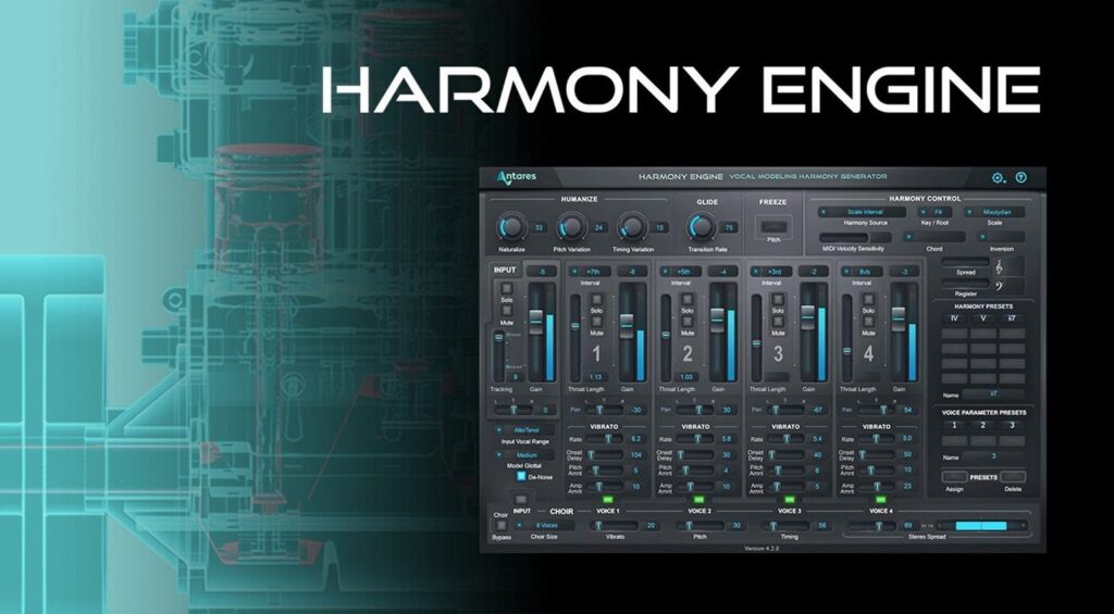实时和声插件 Antares Harmony Engine v4.3.0 WIN-音浪网-音乐制作系统办公资源