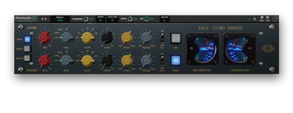 最经典压缩效果器 Kiive Audio ADC1 Compressor v1.0.1 WIN/MAC（2022.11.17更新版本）-音浪网-音乐制作系统办公资源