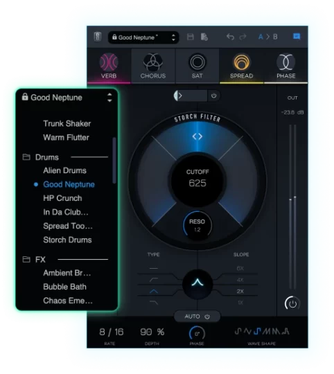 一键改变声音的形态插件 Slate Digital Storch Filter v1.0.1-R2R-音浪网-音乐制作系统办公资源