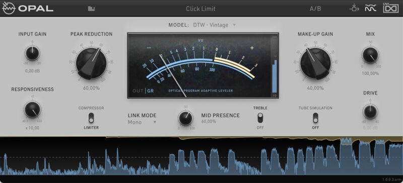 光电压缩效果器 UVI Opal v1.0.0 WIN-音浪网-音乐制作系统办公资源
