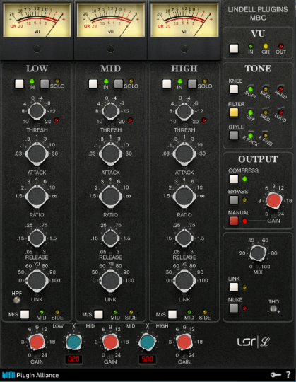 均衡模拟效果器 Plugin Alliance Lindell MBC v1.0.0 WIN-音浪网-音乐制作系统办公资源
