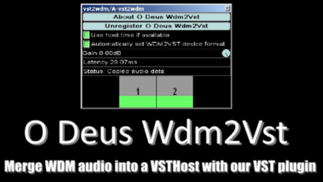 WDM2VST插件驱动 wdm2vst虚拟通道跳线软件 让声卡支持内录 WIN-音浪网-音乐制作系统办公资源