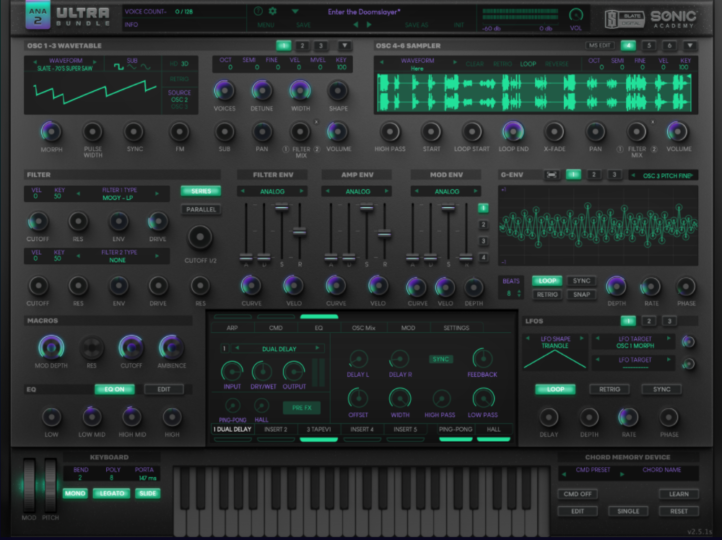 板岩合成器 Slate Digital ANA2 Ultra Bundle v2.5.1-R2R-音浪网-音乐制作系统办公资源