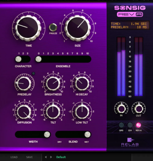 华丽混响效果插件-ReLab Sonsig Rev-A v1.0.1 R2R-WIN-音浪网-音乐制作系统办公资源