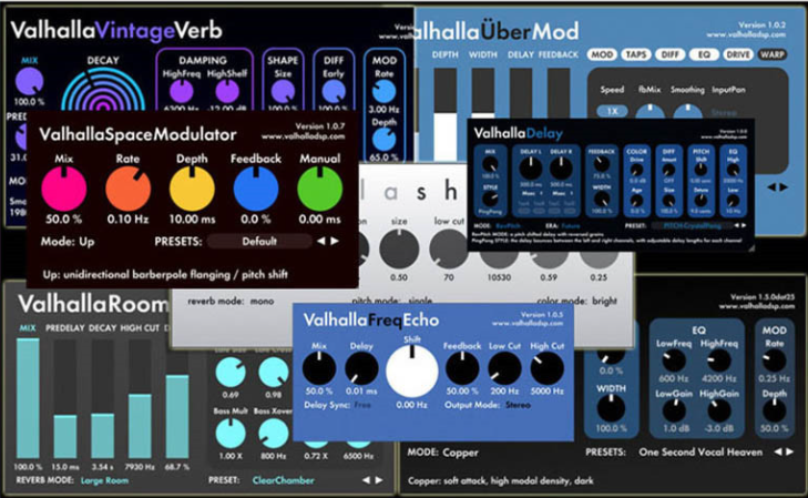 超级混响合集 ValhallaDSP bundle 2023.12 MACOS 支持intel & M系列-音浪网-音乐制作系统办公资源