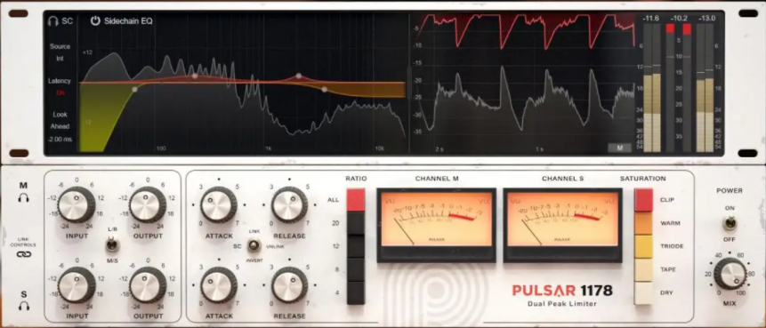 1178硬件压缩器 Pulsar Audio 1178 V1.0.9 WIN-音浪网-音乐制作系统办公资源