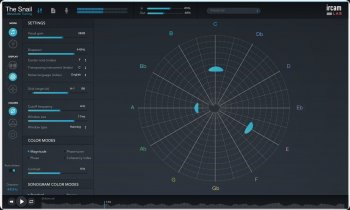 高精度音频频谱分析软件 Ircam Lab The Snail v1.4.1 WiN R2R-音浪网-音乐制作系统办公资源