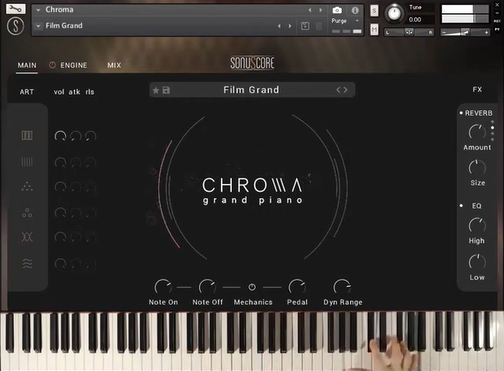 雅马哈C3三角钢琴音色 Sonuscore Chroma Grand Piano 1.1.0 Kontakt-音浪网-音乐制作系统办公资源