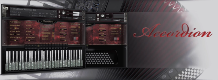 手风琴音色库 Ilya Efimov Accordion Kontakt-音浪网-音乐制作系统办公资源