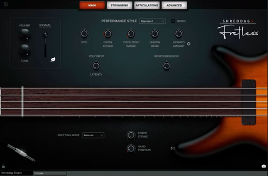 无品贝斯BASS音色库 Shreddage 3 Fretless Kontakt-音浪网-音乐制作系统办公资源