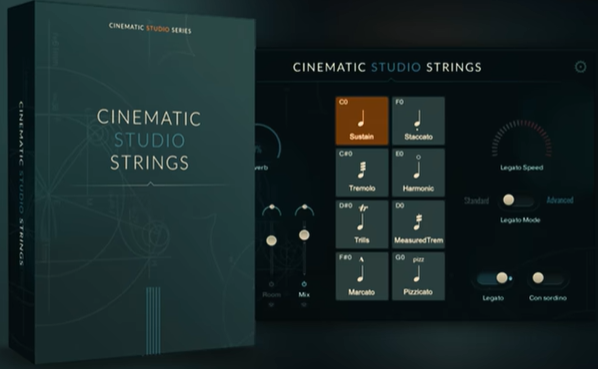 电影工作室CSS弦乐音色库简化版 Cinematic Studio Strings Mini Kontakt-音浪网-音乐制作系统办公资源
