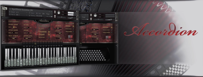 手风琴音色库 Ilya Efimov Accordion Kontakt-音浪网-音乐制作系统办公资源