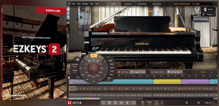 Toontrack EZkeys 钢琴音源音色库 v2.0.0 WIN/MAC-音浪网-音乐制作系统办公资源