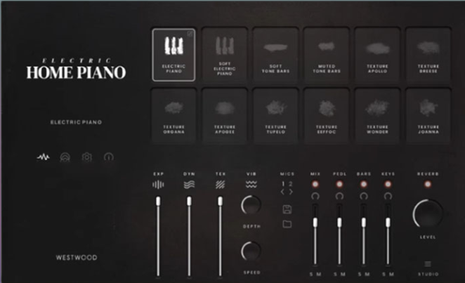 复古电钢琴音源音色库 Electric Home Piano Kontakt-音浪网-音乐制作系统办公资源