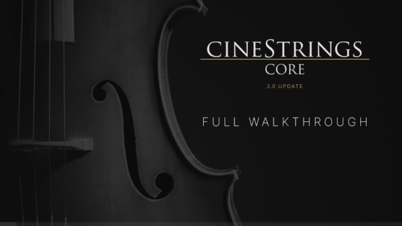 电影弦乐音色库 Cinesamples CineStrings Core v2.0 Kontakt-音浪网-音乐制作系统办公资源