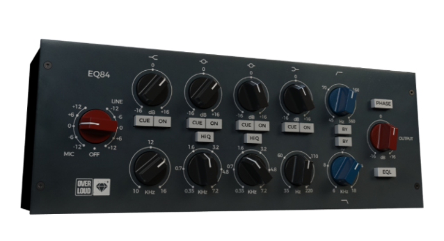 英式均衡器 Overloud Gem EQ84 v1.3.5 WIN/MAC-音浪网-音乐制作系统办公资源