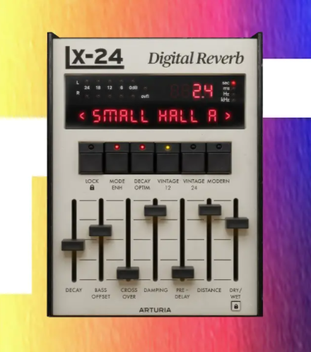 经典复刻Lexicon 224混响效果器 Arturia Rev LX-24 v1.0.0 3771 WIN/MAC-音浪网-音乐制作系统办公资源