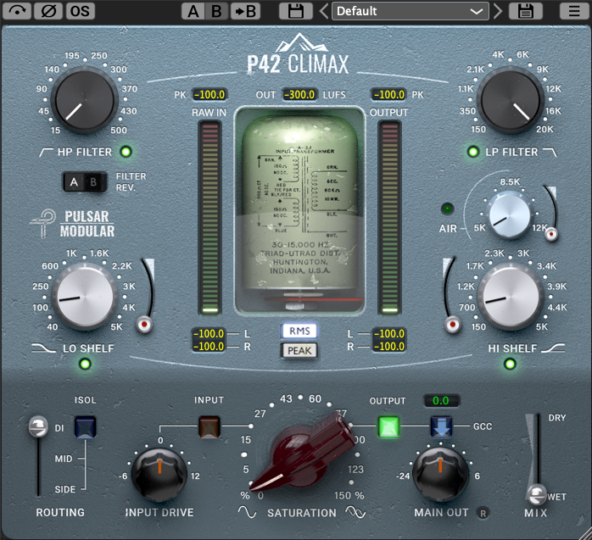 多功能放大器饱和器 Pulsar Modular P42 Climax v4.13 WIN/MAC-音浪网-音乐制作系统办公资源