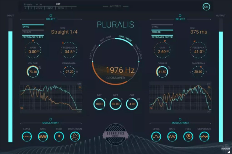 专业延迟效果器 Soundevice Digital Pluralis v1.2 WIN-音浪网-音乐制作系统办公资源